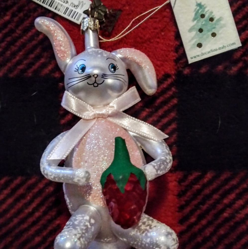 Soffieria DeCarlini Easter Bunny ornament